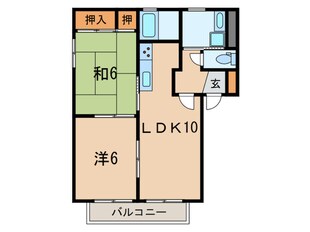 オークリーフの物件間取画像